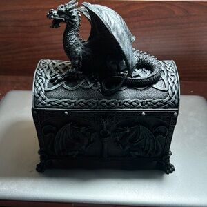 Black Dragon Decorative Box